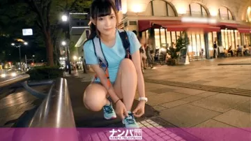 200GANA-1856 【自覺性極高的跑步少女！ - ] 警衛僵硬而憤怒......但我毫不猶豫地懇求他，當我以某種方式開始SEX時，我正在噴啊噴！ -！