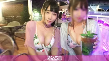 200GANA-2138 プールナンパ 28 夜のホテルのプールに女の子数人を連れて行きました！ - 別の部屋で男とセックスして大喜びの友人! ——戸惑うユイだったが、性格がバレてしまい…？