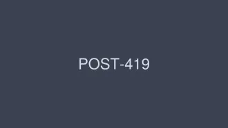 POST-419